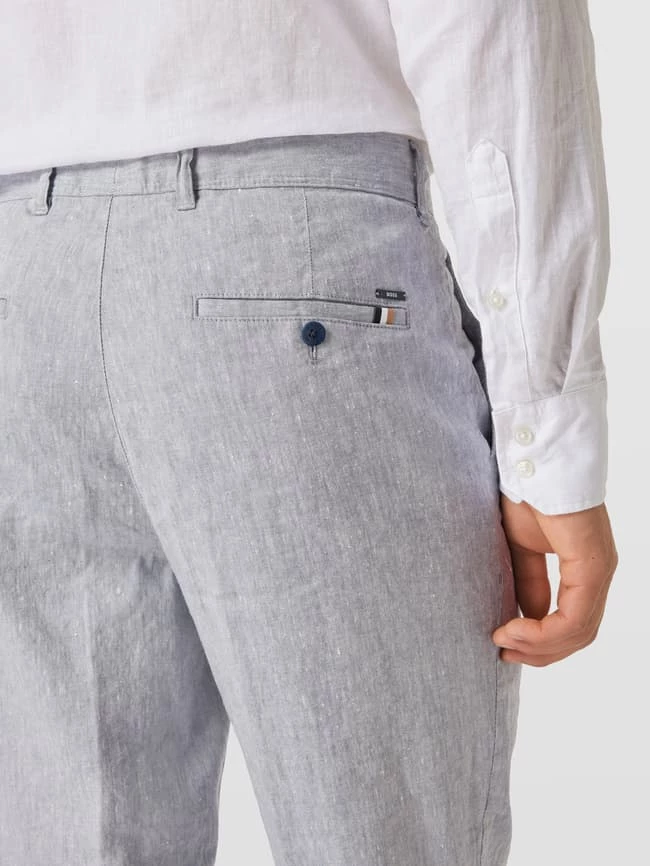 BOSS Hose Mit Französischen Eingrifftaschen Modell 'Perin' - Bleu 3 BOSS Hose Mit Französischen Eingrifftaschen Modell 'Perin' - Bleu – Bild 3