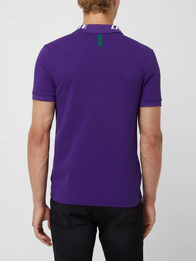 Lacoste Slim Fit Poloshirt Mit Stretch-Anteil - Lila 5 Lacoste Slim Fit Poloshirt Mit Stretch-Anteil - Lila – Bild 5