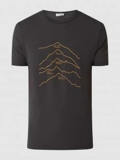 Alternative view of Armedangels T-Shirt Aus Bio-Baumwolle Modell 'Jaames' - Anthrazit