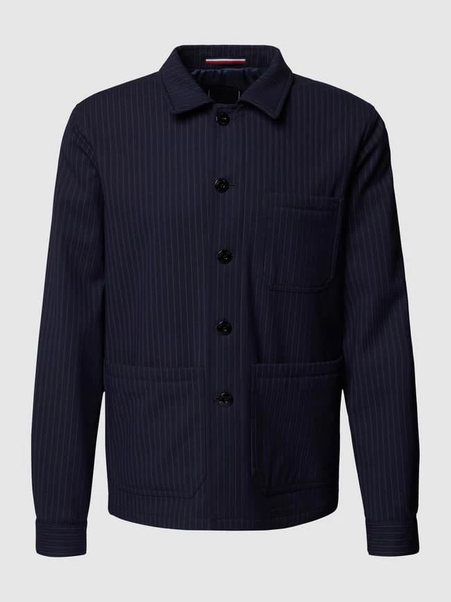 Tommy Hilfiger Sakko Mit Streifenmuster - Blau 2 Tommy Hilfiger Sakko Mit Streifenmuster - Blau – Bild 2