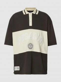 Alternative view of Pegador Poloshirt Mit Label-Stitching Modell 'Hardy' - Schwarz