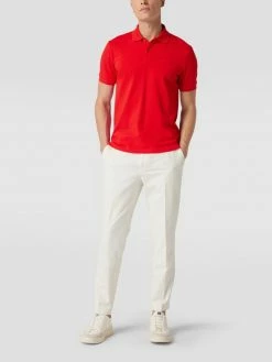 BOSS Poloshirt Mit Label-Stitching Modell 'Pallas' - Rot