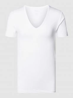 Alternative view of Mey Slim Fit T-Shirt Mit V-Ausschnitt - Weiß