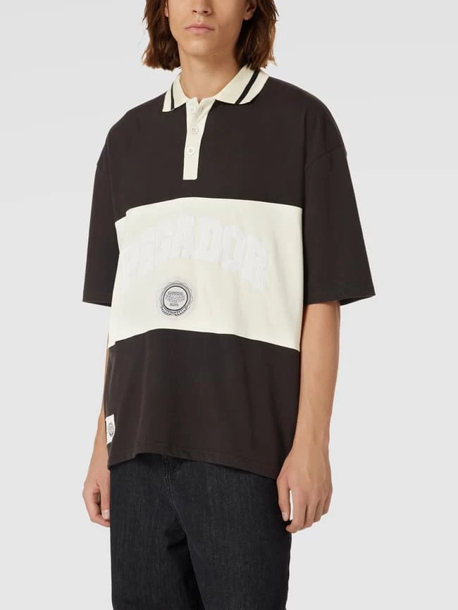 Pegador Poloshirt Mit Label-Stitching Modell 'Hardy' - Schwarz 4 Pegador Poloshirt Mit Label-Stitching Modell 'Hardy' - Schwarz – Bild 4