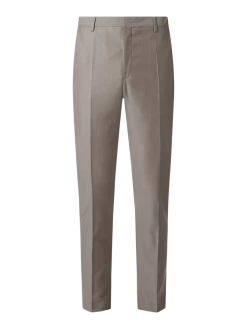 Pierre Cardin Modern Fit Anzughose Mit Schurwoll-Anteil Modell 'Rick' - 'Futureflex' - Beige