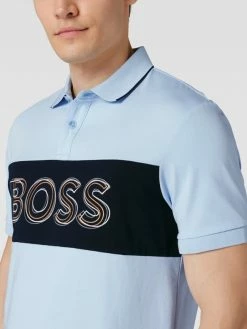 BOSS Athleisurewear Regular Fit Poloshirt Mit Label-Stitching Modell 'Pavel' - Hellblau -Ralph Lauren-Shop 74o4gdai853kmipp6pakqha98l558k2a9l24ehila5al4lhk6h3kmci890rkal1ja973ghil6154od1n8so38d1l6orm4cpi6li68d1k6dij8ohic4r3ge1j6csm4e1gc4q3gdg