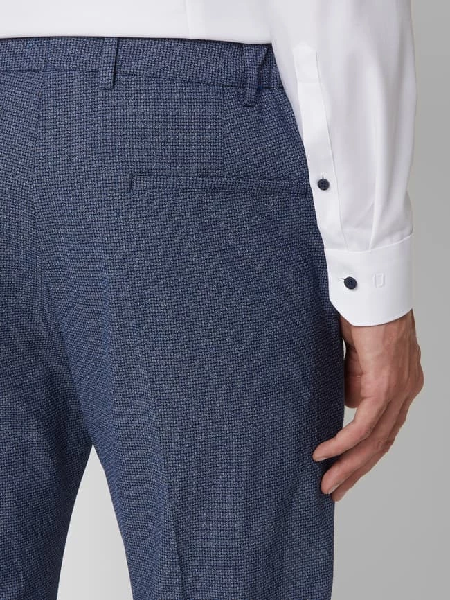 Pierre Cardin Modern Fit Anzughose Mit Stretch-Anteil Modell 'Rick' - 'Futureflex' - Marineblau 3 Pierre Cardin Modern Fit Anzughose Mit Stretch-Anteil Modell 'Rick' - 'Futureflex' - Marineblau – Bild 3