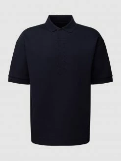 Alternative view of BOSS Athleisurewear Relaxed Fit Poloshirt Mit Marken-Detail Modell 'Pirax' - Schwarz