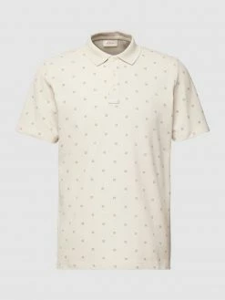 Alternative view of S.Oliver RED LABEL Poloshirt Mit Floralem Allover-Print - Offwhite