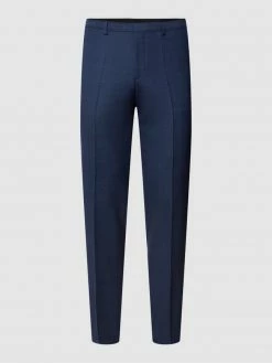 Alternative view of HUGO Hose Mit Bügelfalten Modell 'Hesten' - Blau