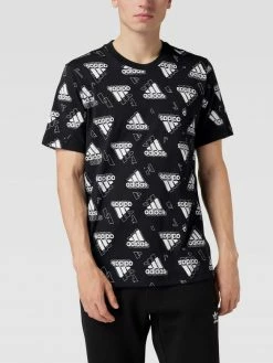ADIDAS SPORTSWEAR T-Shirt Mit Allover-Logo - Schwarz -Ralph Lauren-Shop 88pk6dil693koii26594mkaba9234cpl8p4kski16d95cii69h4kqk1p8d54mcica8r4ge9o91436c9i60o66opn6orj4cpochh64dpk65j62o9l70pj2ob275im6oph6phj4og