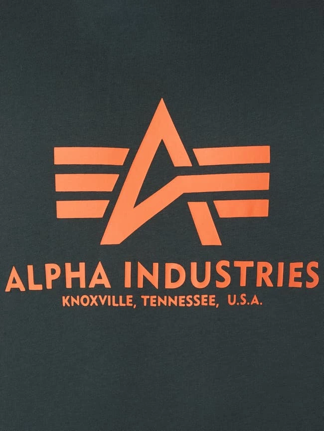 Alpha Industries T-Shirt Mit Label-Print Modell 'BASIC' - Bottle 6 Alpha Industries T-Shirt Mit Label-Print Modell 'BASIC' - Bottle – Bild 6