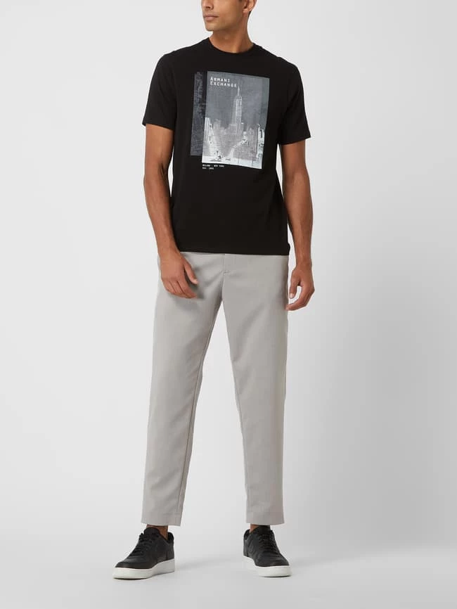ARMANI EXCHANGE T-Shirt Mit Logo-Print - Schwarz 1 ARMANI EXCHANGE T-Shirt Mit Logo-Print - Schwarz