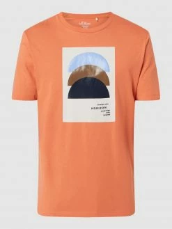 Alternative view of S.Oliver RED LABEL T-Shirt Aus Baumwolle - Orange