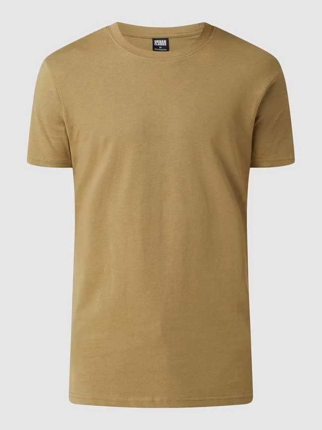 URBAN CLASSICS T-Shirt Aus Baumwolle - Khaki 2 URBAN CLASSICS T-Shirt Aus Baumwolle - Khaki – Bild 2