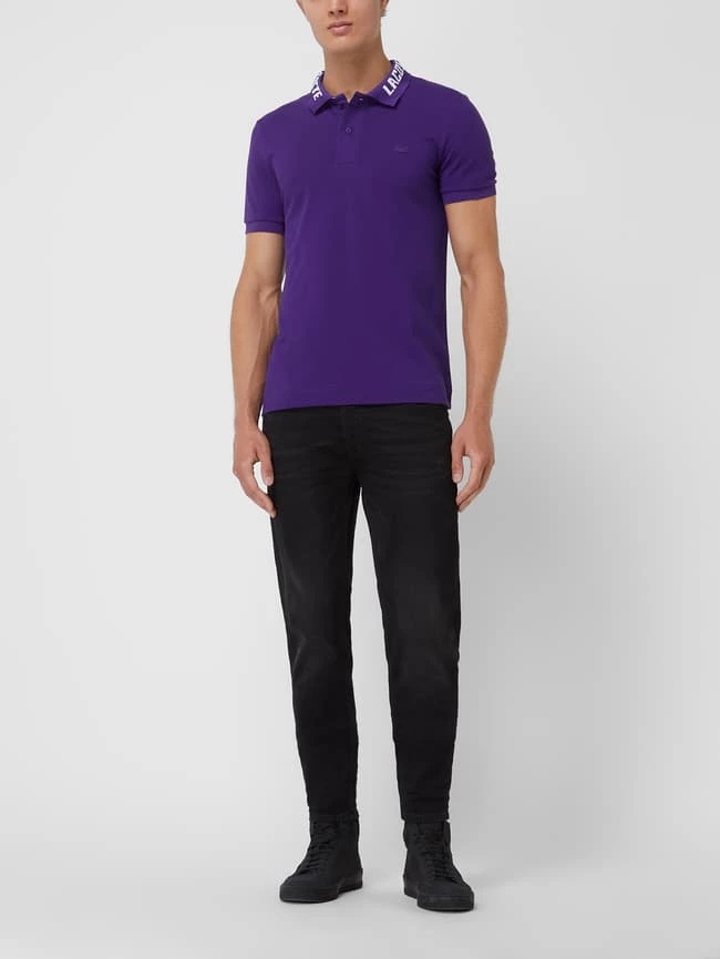 Lacoste Slim Fit Poloshirt Mit Stretch-Anteil - Lila 1 Lacoste Slim Fit Poloshirt Mit Stretch-Anteil - Lila