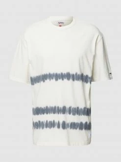 Alternative view of Tommy Jeans T-Shirt In Batik-Optik - Weiß