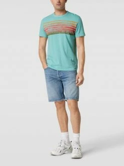 Tom Tailor T-Shirt Mit Streifenmuster - Mint