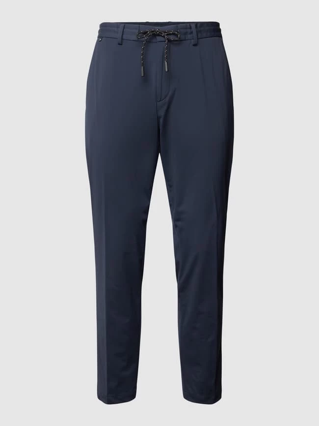 BOSS Hose Mit Elastischem Bund Modell 'Genius' - Marineblau 1 BOSS Hose Mit Elastischem Bund Modell 'Genius' - Marineblau