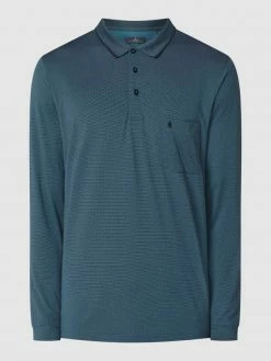 Alternative view of RAGMAN Poloshirt Aus Baumwollmischung - Petrol