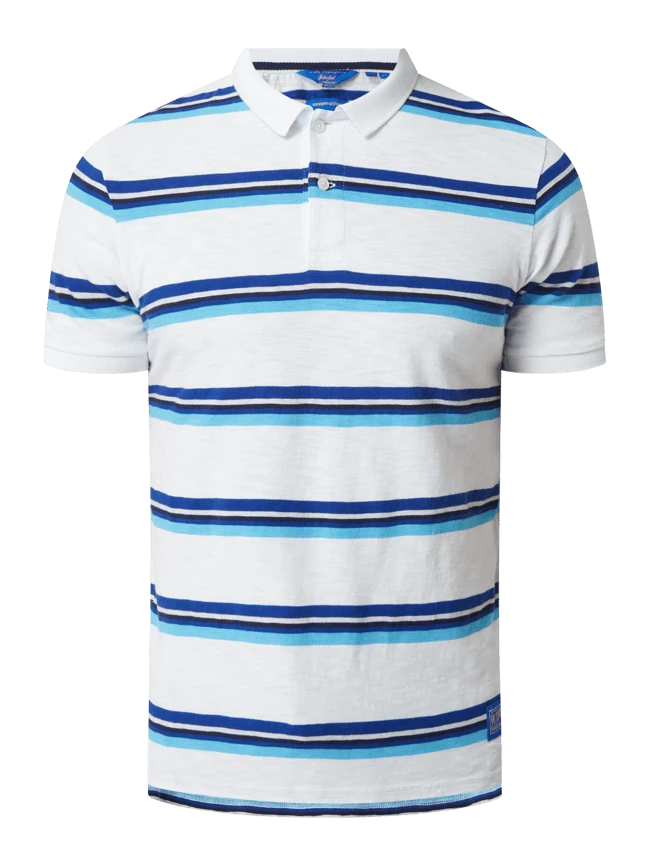 Superdry Poloshirt Aus Baumwolle - Weiß 2 Superdry Poloshirt Aus Baumwolle - Weiß – Bild 2