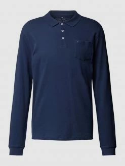 Alternative view of Daniel Hechter Poloshirt Mit Label-Detail - Marineblau