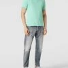 Polo Ralph Lauren Slim Fit Poloshirt Mit Label-Stitching - Hellgrün