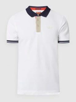Alternative view of Aeronautica Militare Poloshirt Aus Baumwolle - Weiß