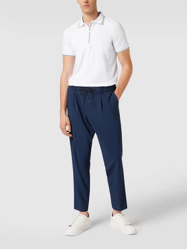 ARMANI EXCHANGE Poloshirt Mit Label-Details - Weiß 1 ARMANI EXCHANGE Poloshirt Mit Label-Details - Weiß