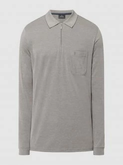 Alternative view of RAGMAN Poloshirt Mit Reißverschluss - Silber