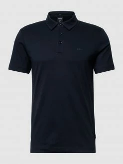 Alternative view of BOSS Poloshirt Mit Brand-Schriftzug - Dunkelblau
