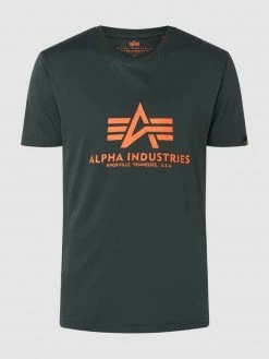 Alternative view of Alpha Industries T-Shirt Mit Label-Print Modell 'BASIC' - Bottle