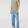 Christian Berg Men T-Shirt Mit Label-Print - Gelb