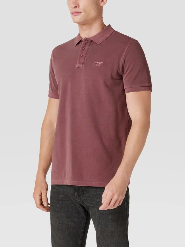 JOOP! Jeans Poloshirt Mit Label-Stitching Modell 'Ambrosio' - Mauve 4 JOOP! Jeans Poloshirt Mit Label-Stitching Modell 'Ambrosio' - Mauve – Bild 4