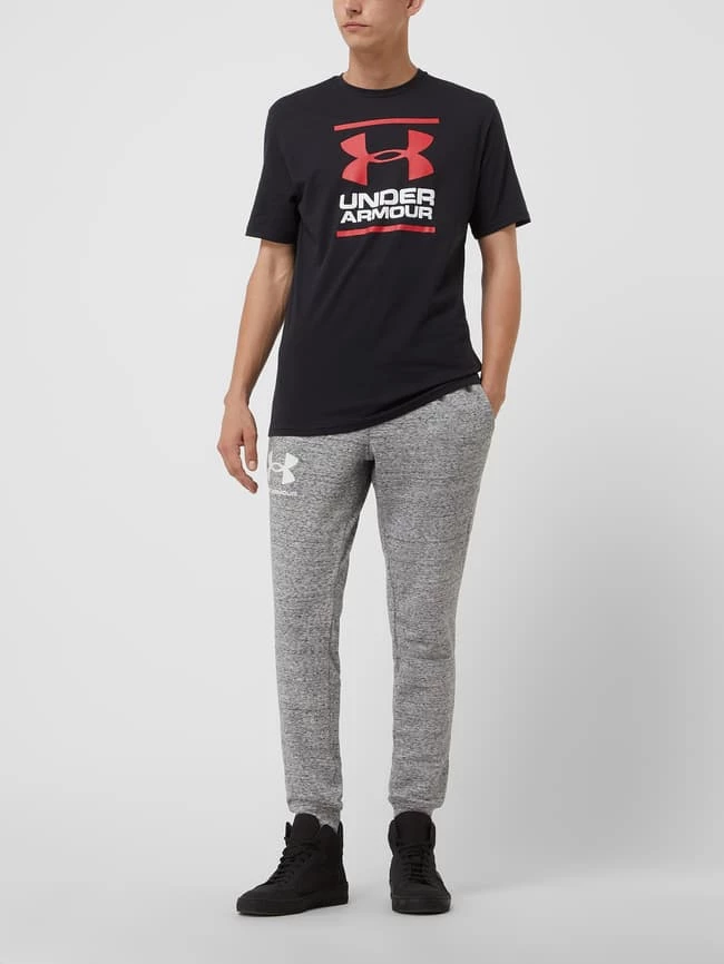 Under Armour T-Shirt Mit Logo-Print Modell 'GL FOUNDATION' - Schwarz 1 Under Armour T-Shirt Mit Logo-Print Modell 'GL FOUNDATION' - Schwarz