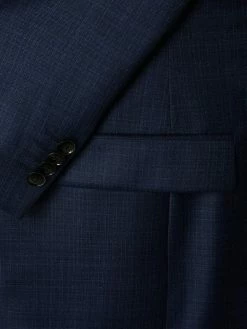 Alternative view of DIGEL Modern Fit 2-Knopf-Sakko Aus Schurwolle Modell 'Duncan' - Blau