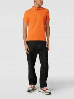 Polo Ralph Lauren Poloshirt Mit Label-Stitching - Orange