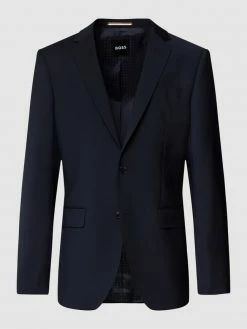 Alternative view of BOSS Slim Fit Sakko Mit Brusttasche Modell 'Huge' - Marineblau