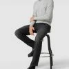 Gant Poloshirt Im Langärmeligen Design - Hellgrau