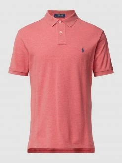 Alternative view of Polo Ralph Lauren Poloshirt Mit Label-Stitching - Koralle