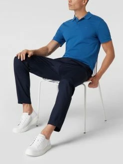 BOSS Poloshirt Mit Label-Stitching Modell 'Pallas' - Blau