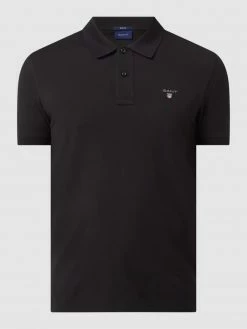 Alternative view of Gant Regular Fit Poloshirt Aus Baumwolle - Schwarz