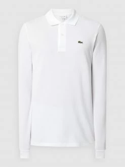 Alternative view of Lacoste Classic Fit Poloshirt Mit Label-Detail Modell 'POLO LANGARM' - Weiß