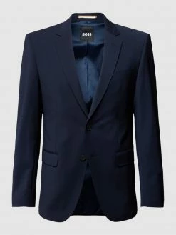 Alternative view of BOSS 2-Knopf-Sakko Mit Kissing Buttons Modell 'Huge' - Marineblau