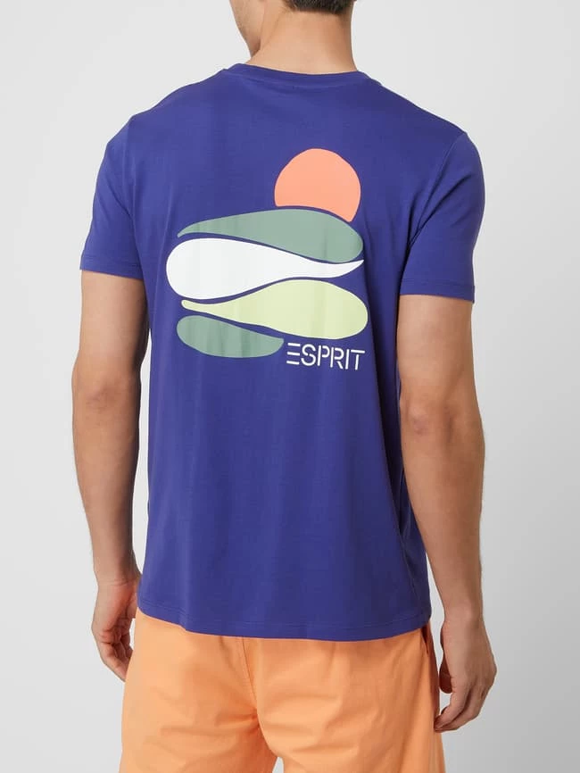 Esprit Regular Fit T-Shirt Mit Logo-Print - Lila 5 Esprit Regular Fit T-Shirt Mit Logo-Print - Lila – Bild 5