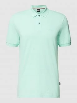 Alternative view of BOSS Regular Fit Poloshirt Mit Label-Stitching Modell 'Pallas' - Mint