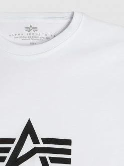 Alternative view of Alpha Industries T-Shirt Mit Logo-Print - Weiß