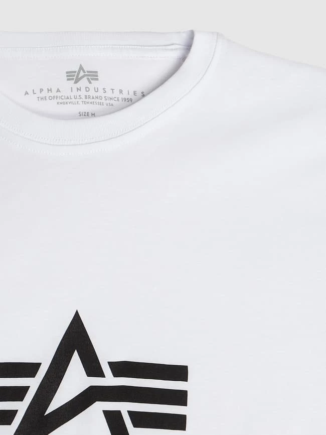 Alpha Industries T-Shirt Mit Logo-Print - Weiß 2 Alpha Industries T-Shirt Mit Logo-Print - Weiß – Bild 2