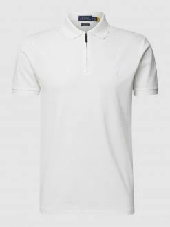 Alternative view of Polo Ralph Lauren Custom Slim Fit Poloshirt Mit Logo-Stitching - Weiß