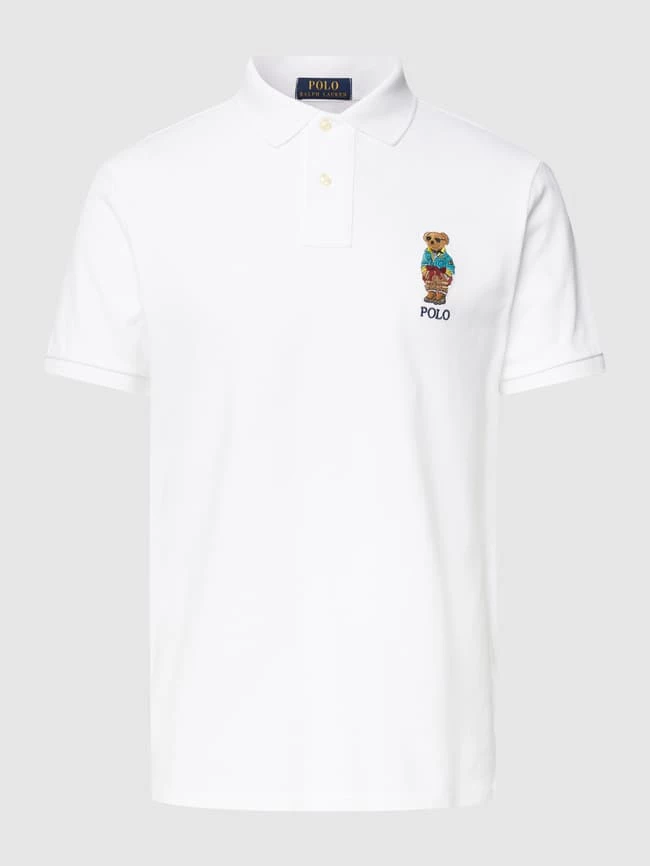 Polo Ralph Lauren Poloshirt Mit Label-Stitching - Offwhite 2 Polo Ralph Lauren Poloshirt Mit Label-Stitching - Offwhite – Bild 2